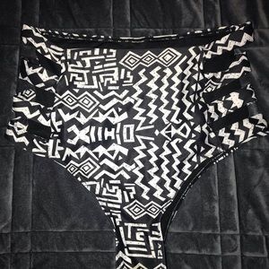 Cupshe High Waisted Bikini Bottoms Medium